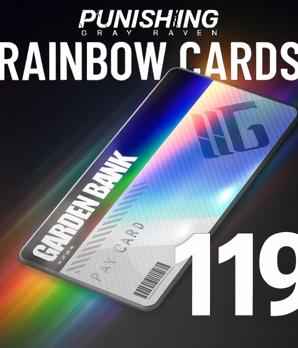Punishing Gray Raven 119 Rainbow Cards