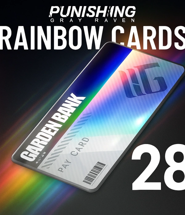 Punishing Gray Raven 28 Rainbow Cards