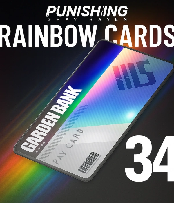 Punishing Gray Raven 34 Rainbow Cards