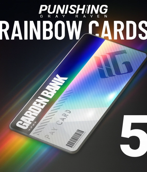 Punishing Gray Raven 5 Rainbow Cards