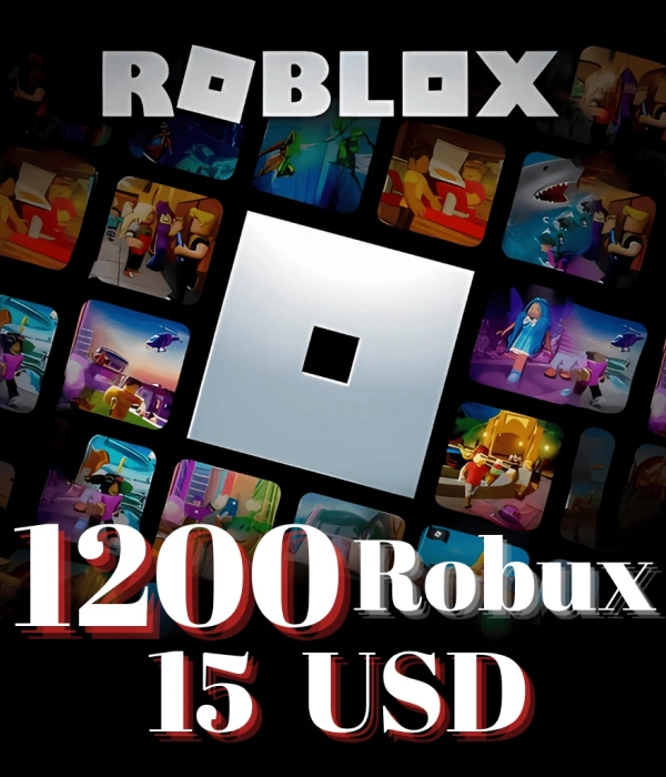 Roblox 1200 Robux 15 Usd