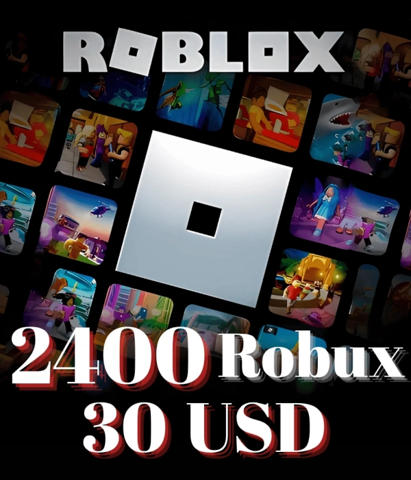 Roblox 2400 Robux 30 Usd