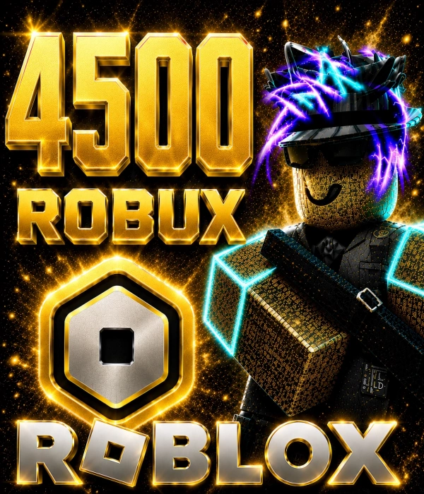 Roblox 4500 Robux