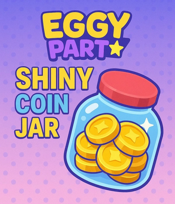 Shiny Coin Jar