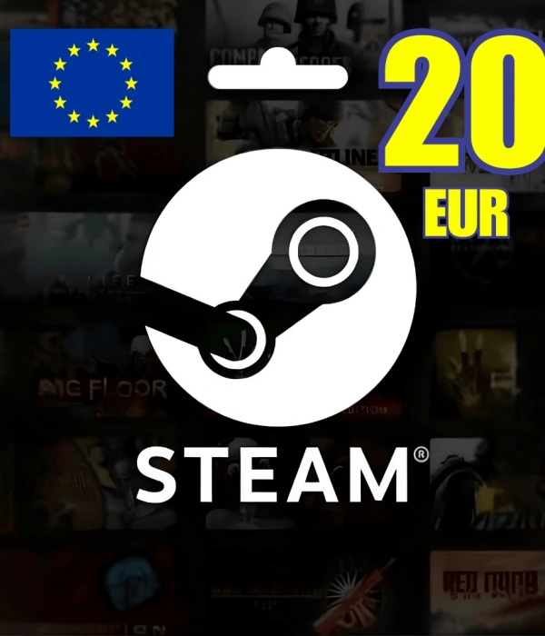 Steam 20 EUR Código de Carteira