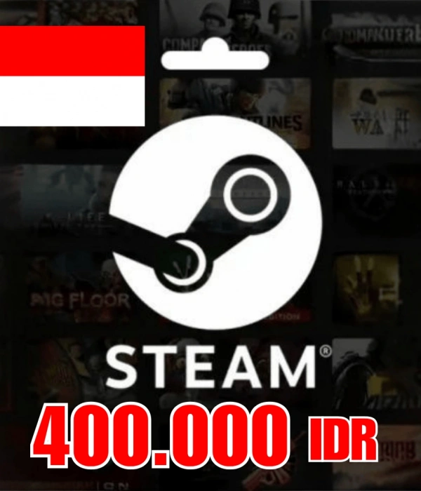 Steam Wallet 400.000 IDR