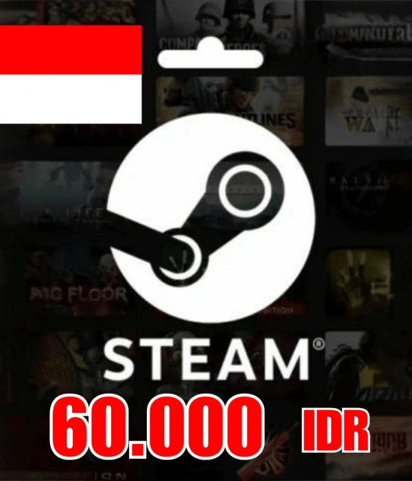 Steam Wallet 60.000 IDR