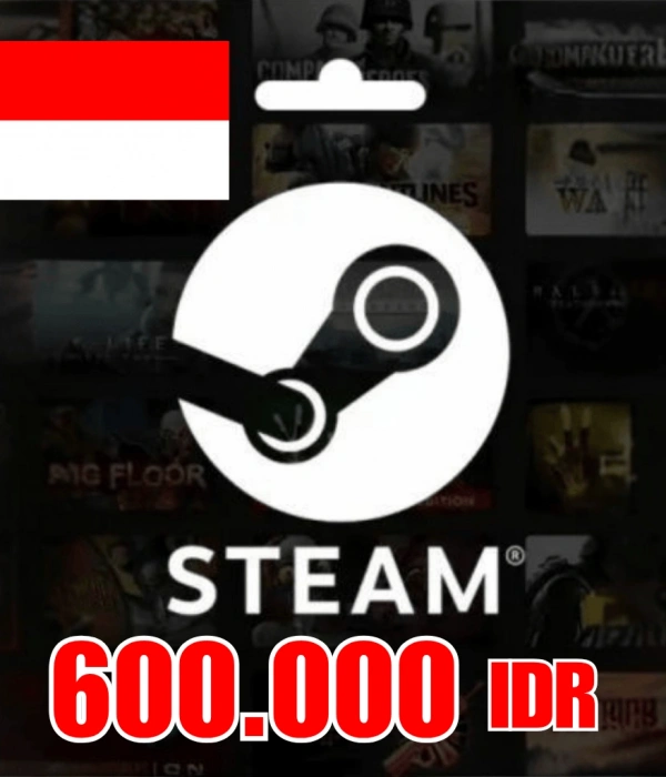 Steam Wallet 600.000 IDR