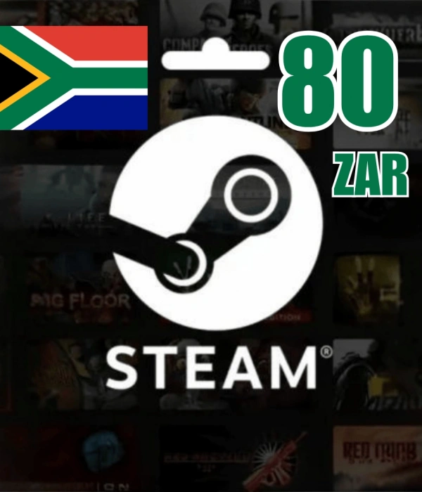 Steam Wallet 80 ZAR