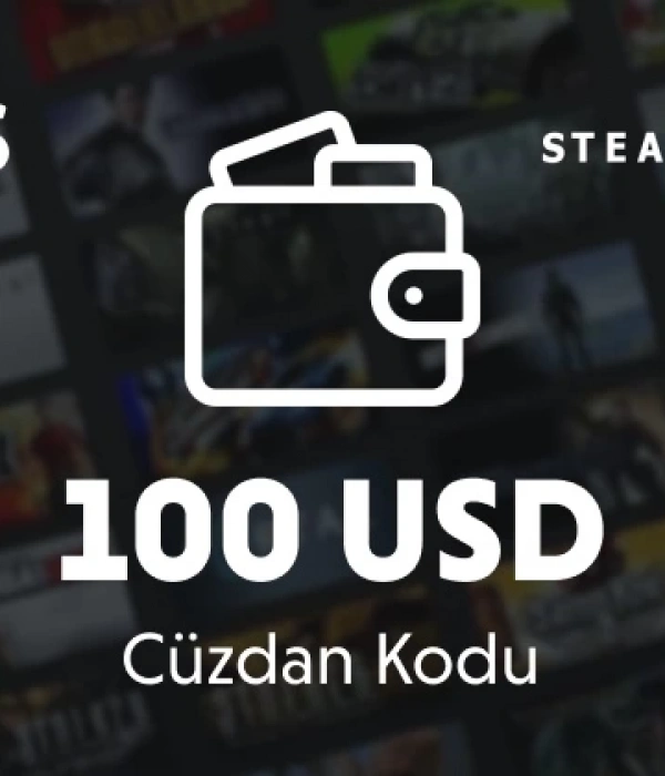 Steam Wallet Kartı 100 USD