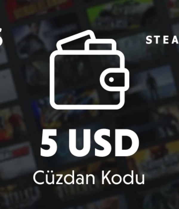 Карта Steam Wallet на 5 долларов