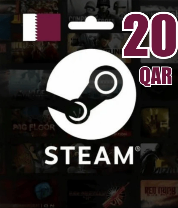 Steam Wallet Code 20 Qatari Riyal