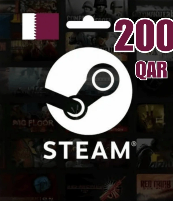 Steam Wallet Code 200 Qatari Riyal