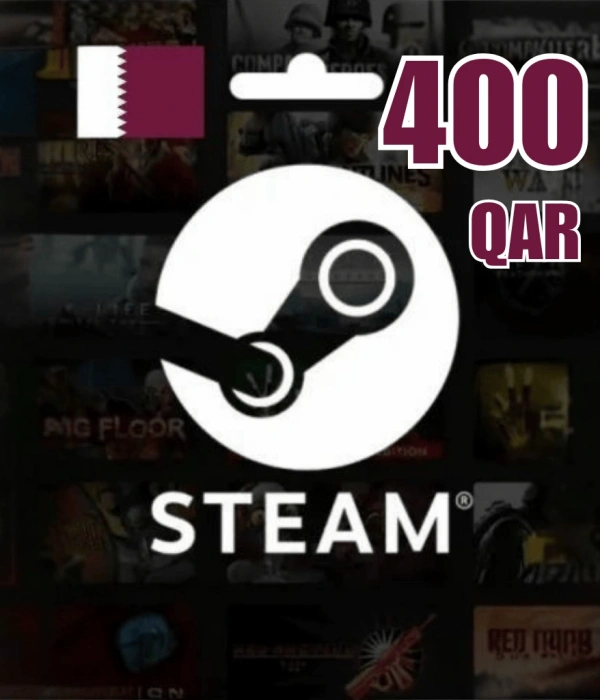 Steam Wallet Code 400 Qatari Riyal