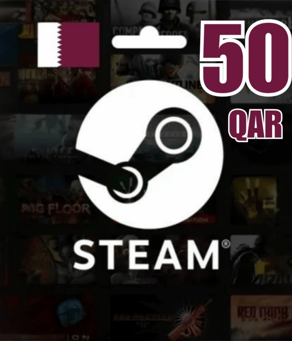 Steam Wallet Code 50 Qatari Riyal