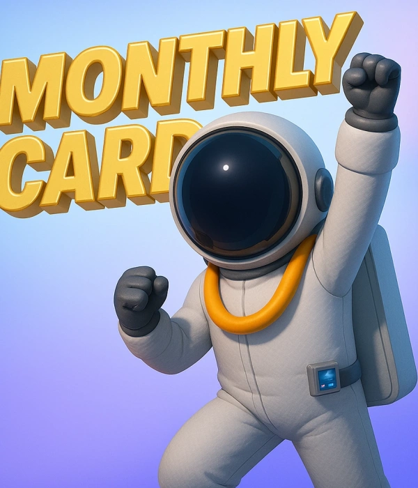 Super Sus Monthly Card