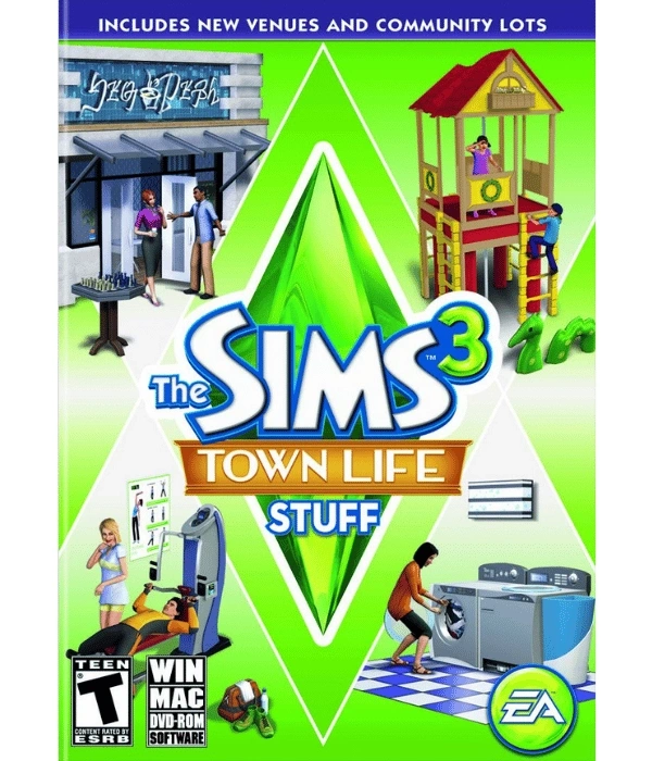 The Sims 3 Town Life Stuff