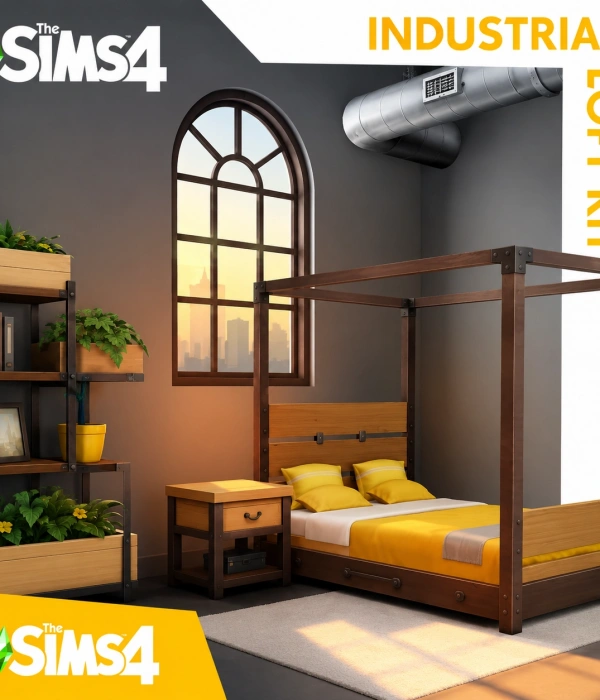 The Sims 4 Industrial Loft Kit