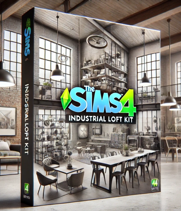 The Sims 4 Industrial Loft Kit