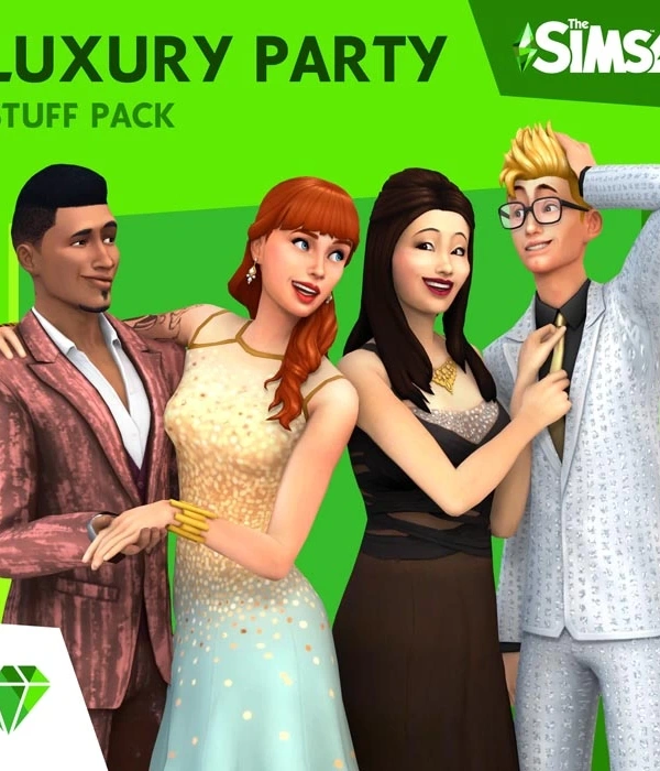 The Sims 4 Luxury Party Stuff