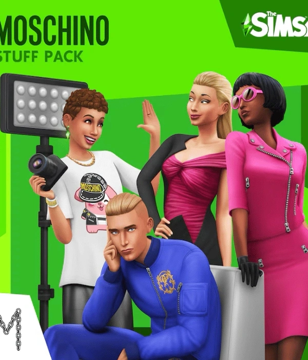 The Sims 4 Moschino Stuff
