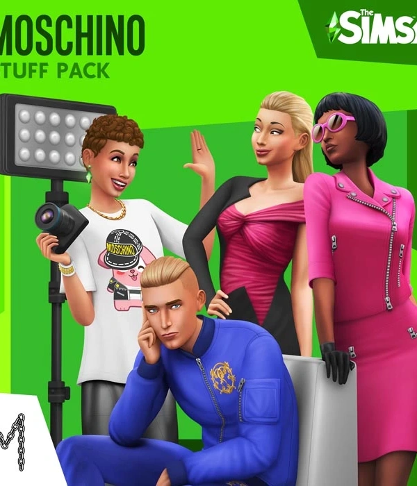 The Sims 4 Moschino Stuff