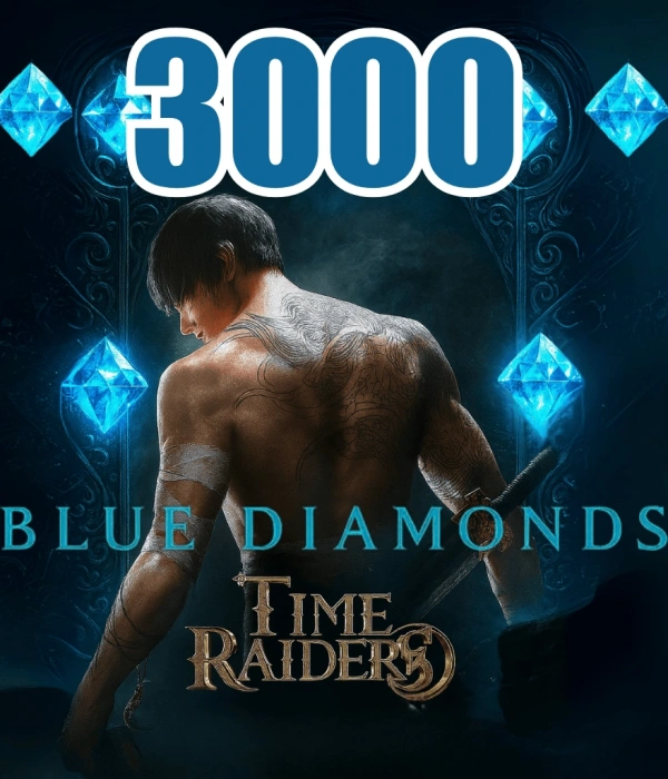 Time Raiders 3000 Blue Diamonds
