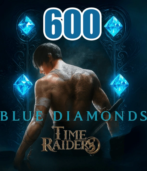 Time Raiders 600 Blue Diamonds