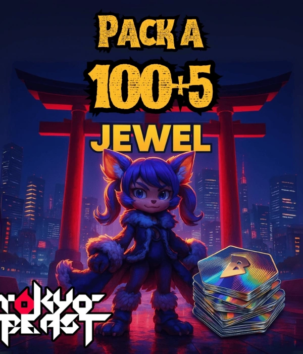 Tokyo Beast Jewel Pack A - 100+5 Jewels