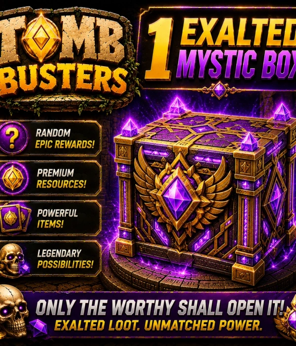 Tomb Busters 1 Exalted Mystic Box