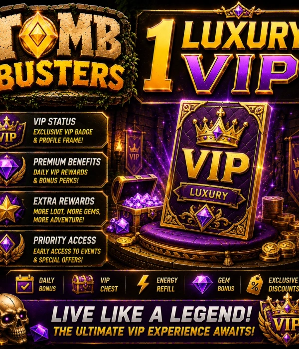Tomb Busters 1 Luxury VIP