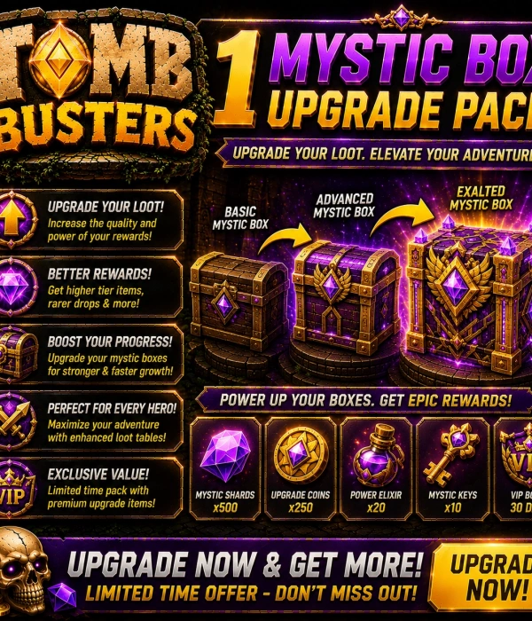 Tomb Busters 1 Mystic Box Upgrade Pack