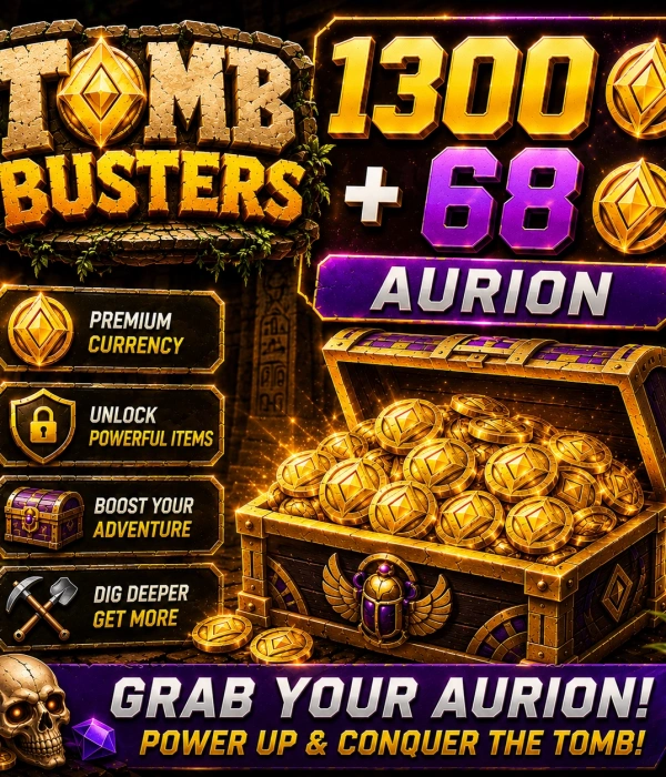 Tomb Busters 1300+68 Aurion
