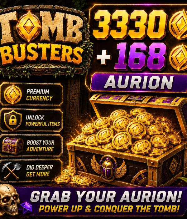 Tomb Busters 3330+168 Aurion