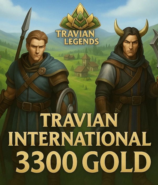 Travian Legends International 3300 Gold