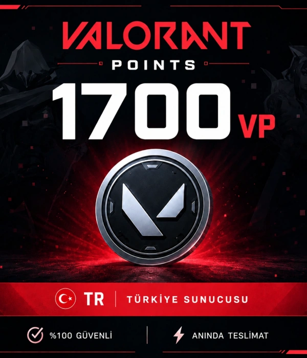 Valorant Points 1700 VP (TR)