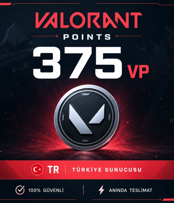 Valorant Points 375 VP (TR)