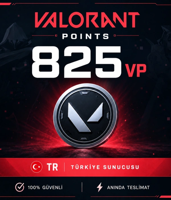 Valorant Points 825 VP (TR)