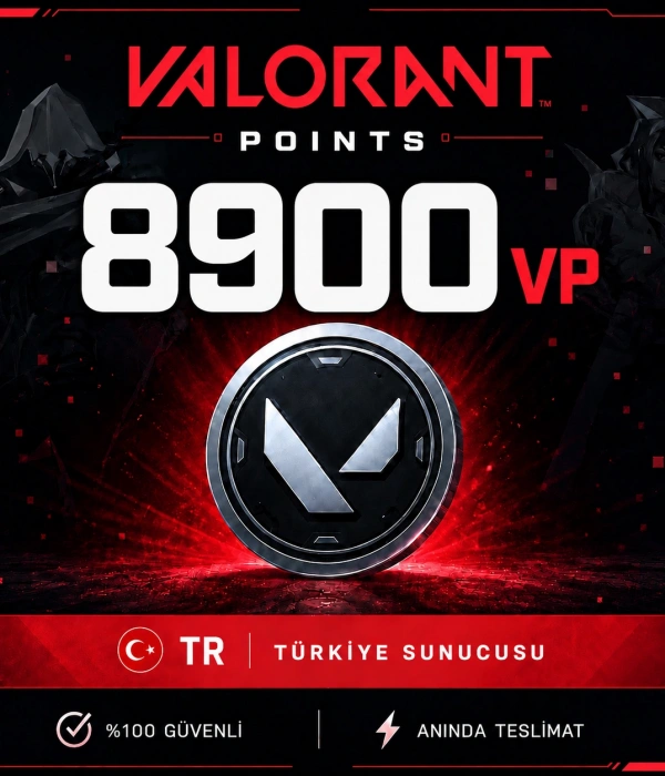 Valorant Points 8900 VP (TR)