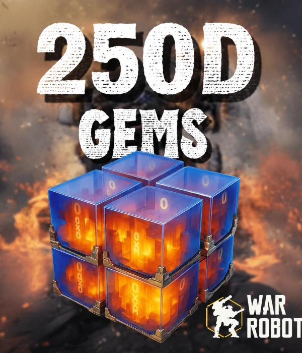 War Robots 250 D Gems