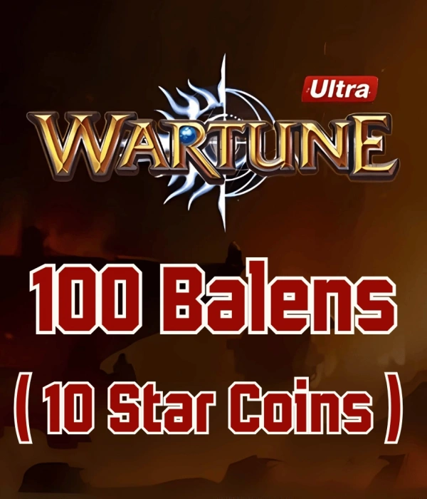 Wartune 100 Balens (10 Star Coins) US