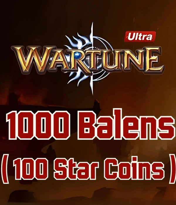 Wartune 1000 Balens ( 100 Star Coins )