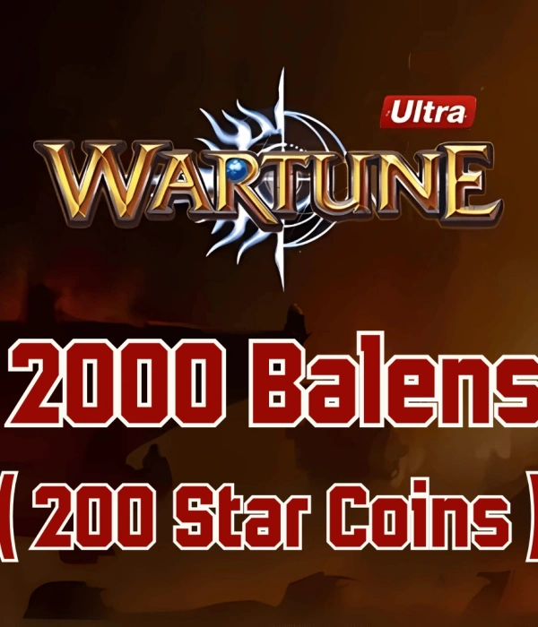 Wartune 2000 Balens (200 Star Coins) US