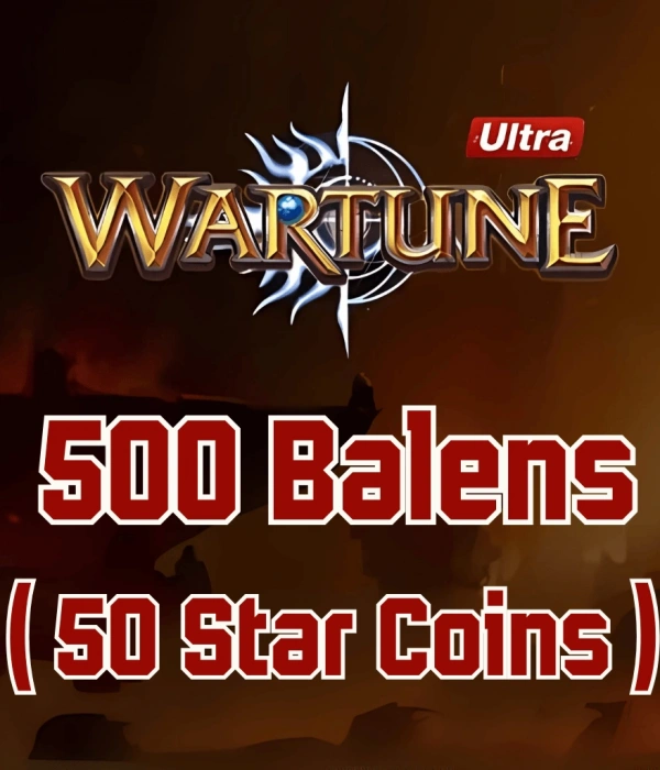 Wartune 500 Balens (50 Star Coins) US