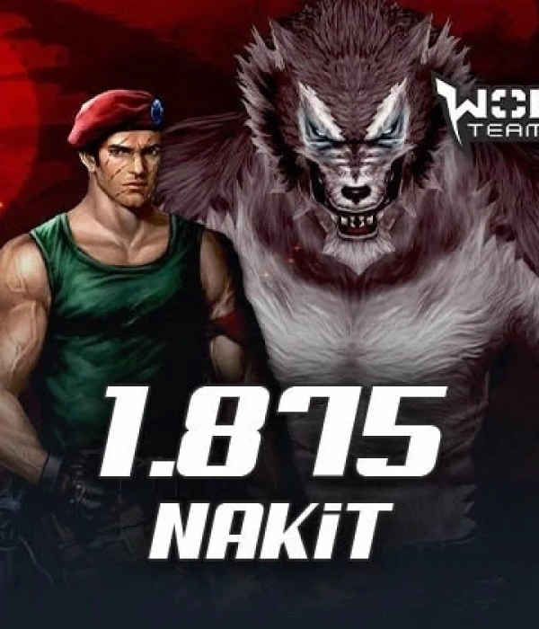 Wolfteam 5,000 Joypara 1,875 Nakit
