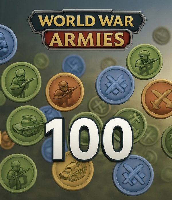World War Armies 100 Tokens