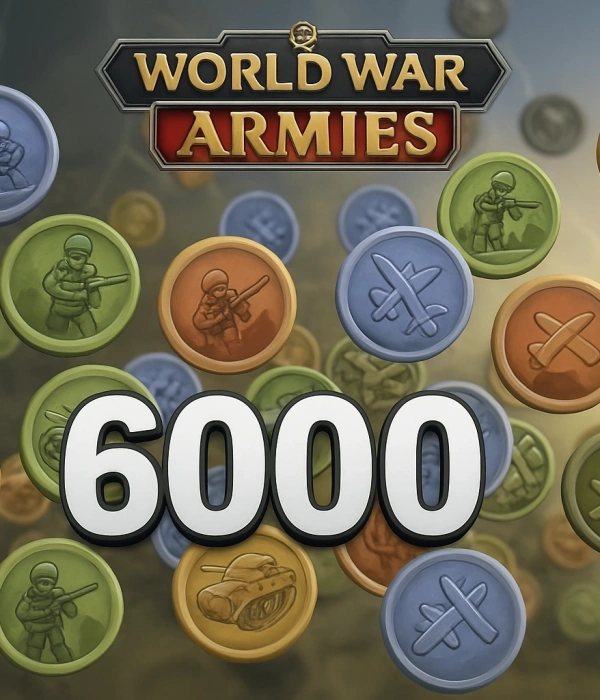 World War Armies 6000 Tokens