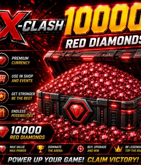 X-Clash 10000 Red Diamonds