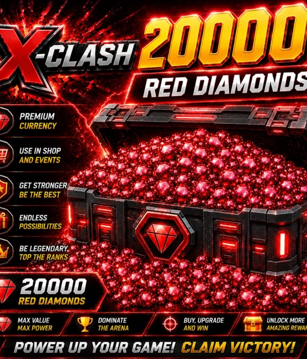 X-Clash 20000 Red Diamonds