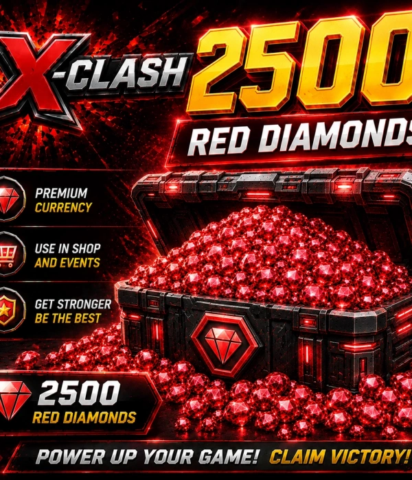X-Clash 2500 Red Diamonds